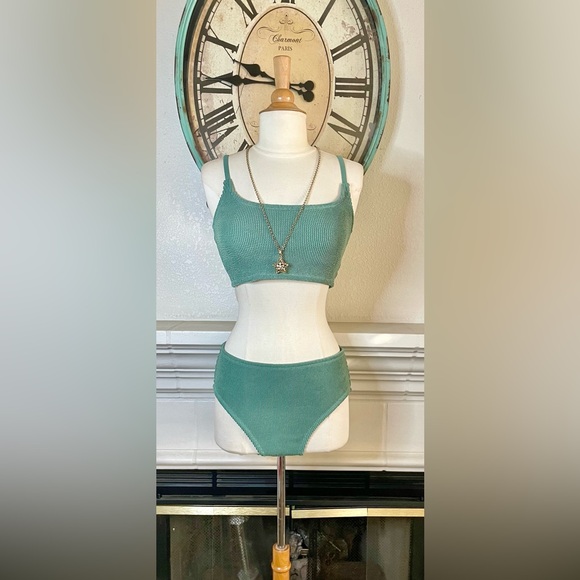 Kona Sol Teal Women's Bra Set - Picture 1 of 12
